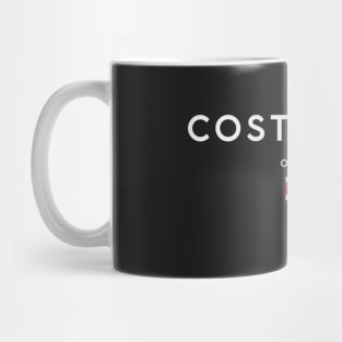 Costa Rica flag, costa rican flag Mug
